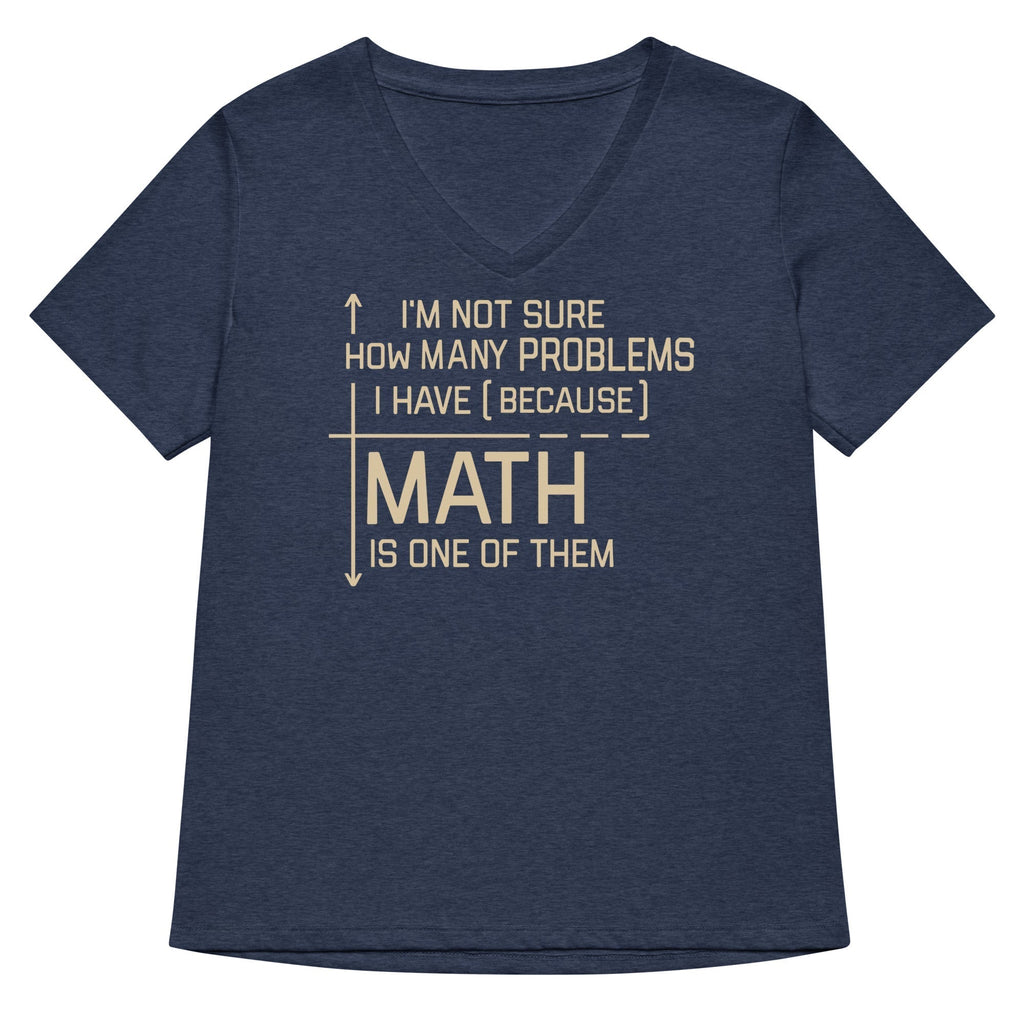 I'm Not Sure How Many Problems I Have Women's V-Neck Tee Hoodie, Sweatshirt | CoreVibeTees.com (Image 2)