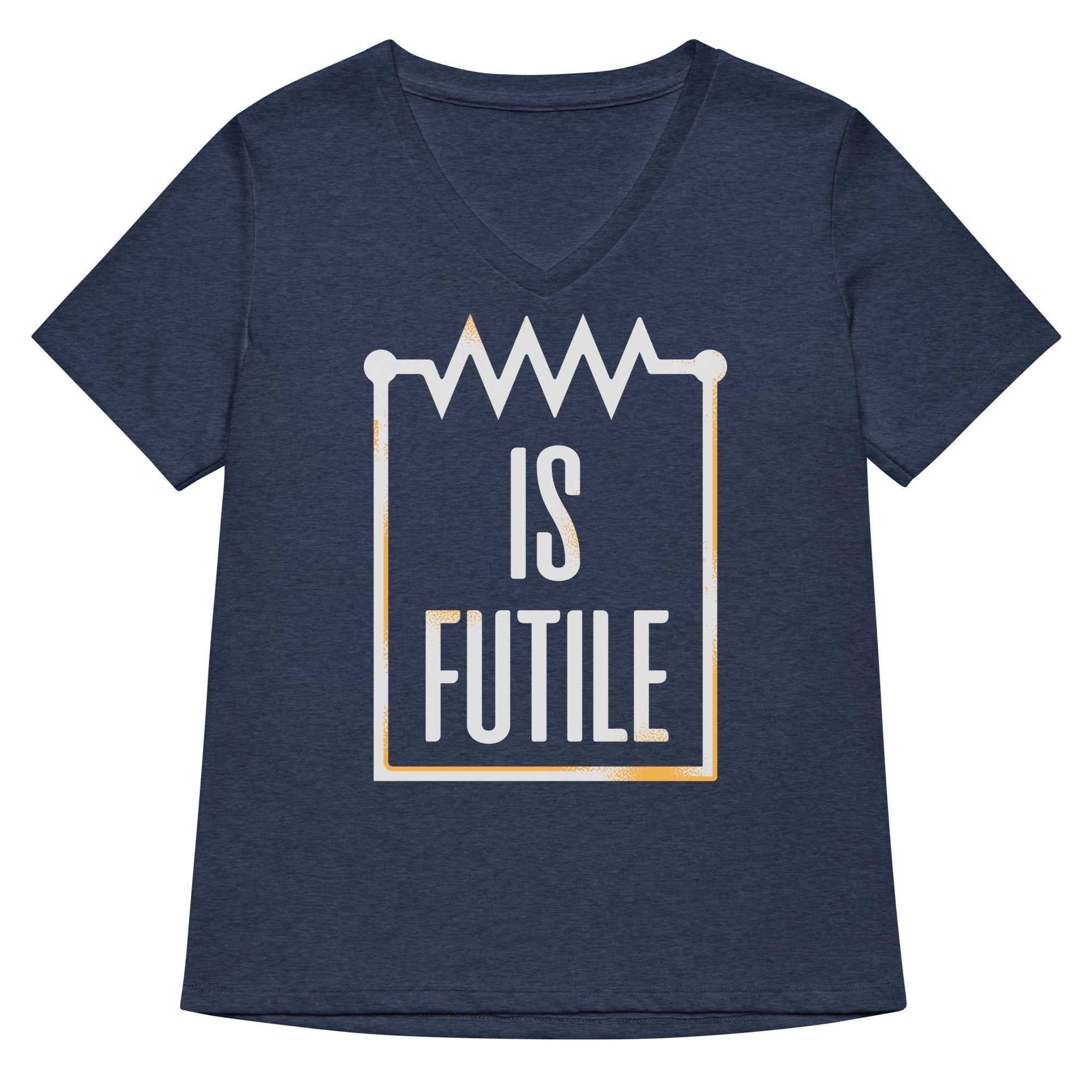 Resistor Is Futile Women's V-Neck Tee Hoodie, Sweatshirt | CoreVibeTees.com (Image 3)