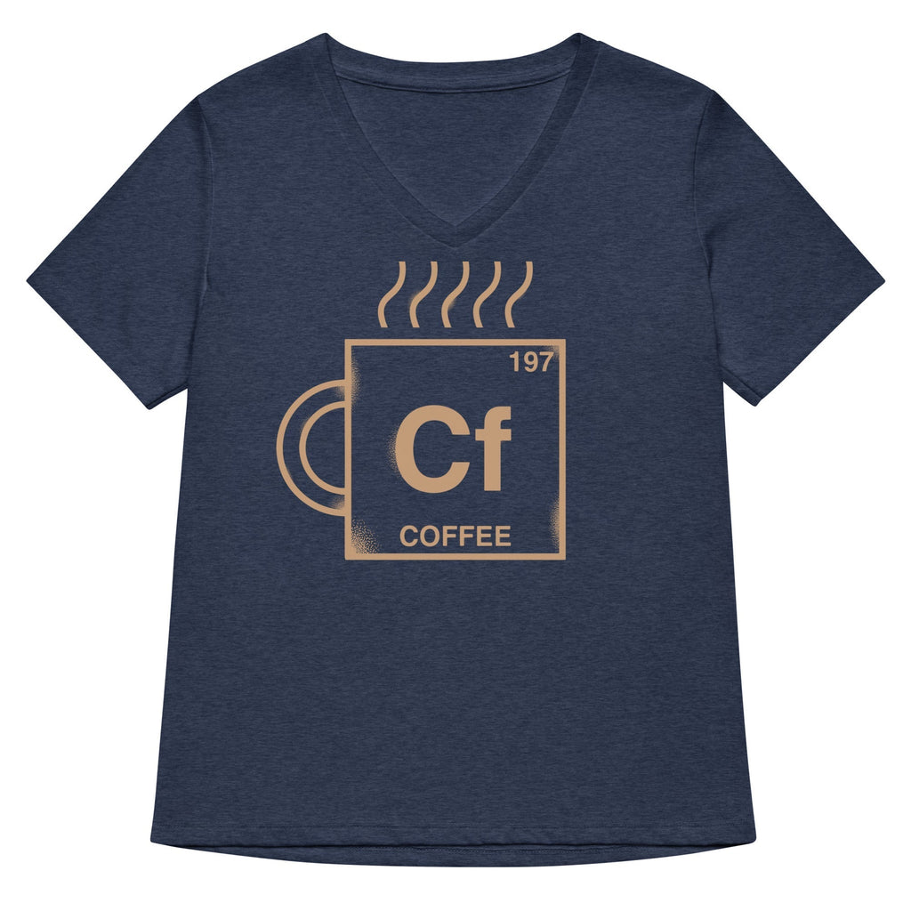Coffee Element Women's V-Neck Tee Hoodie, Sweatshirt | CoreVibeTees.com (Image 2)