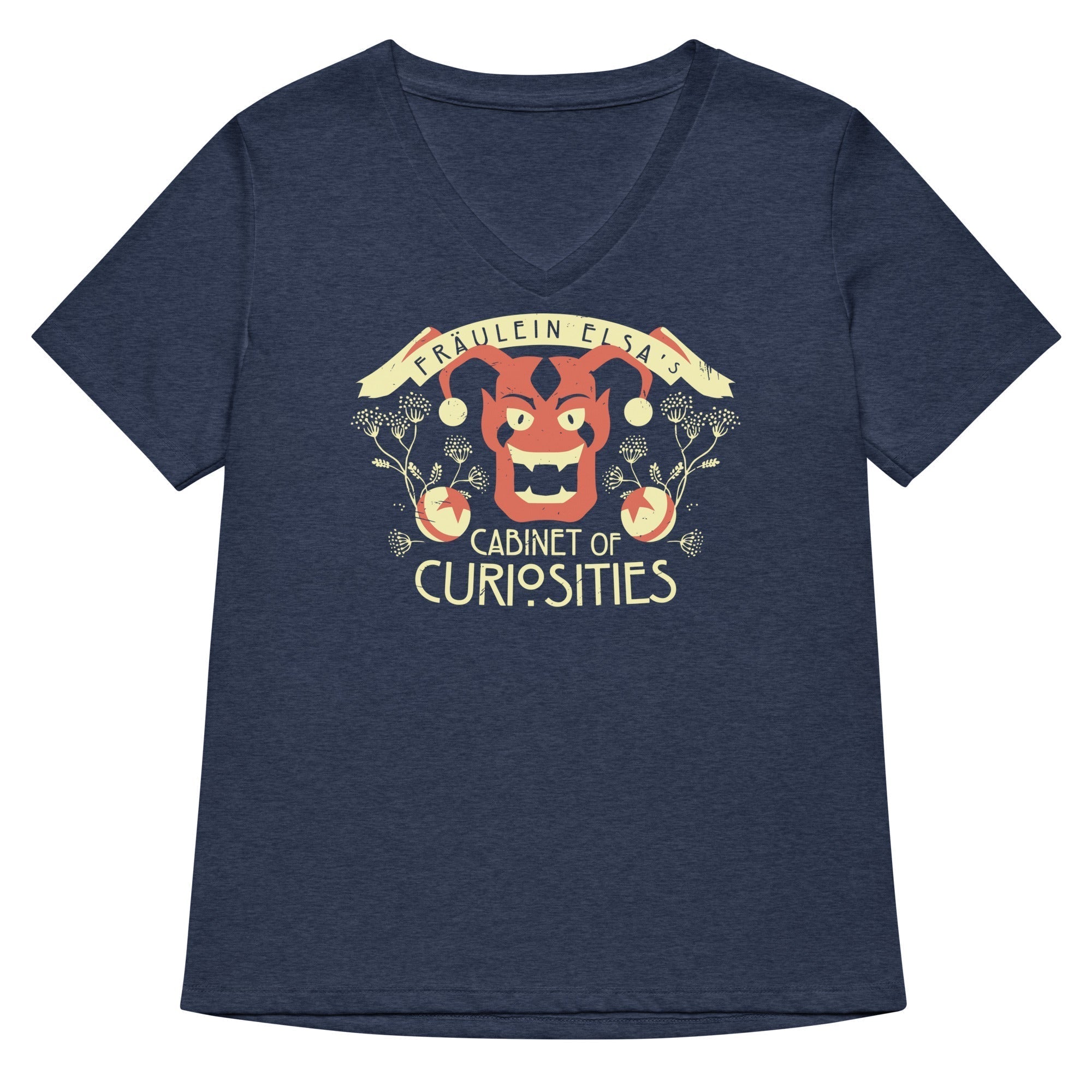 Cabinet Of Curiosities Women's V-Neck Tee Hoodie, Sweatshirt | CoreVibeTees.com (Image 1)