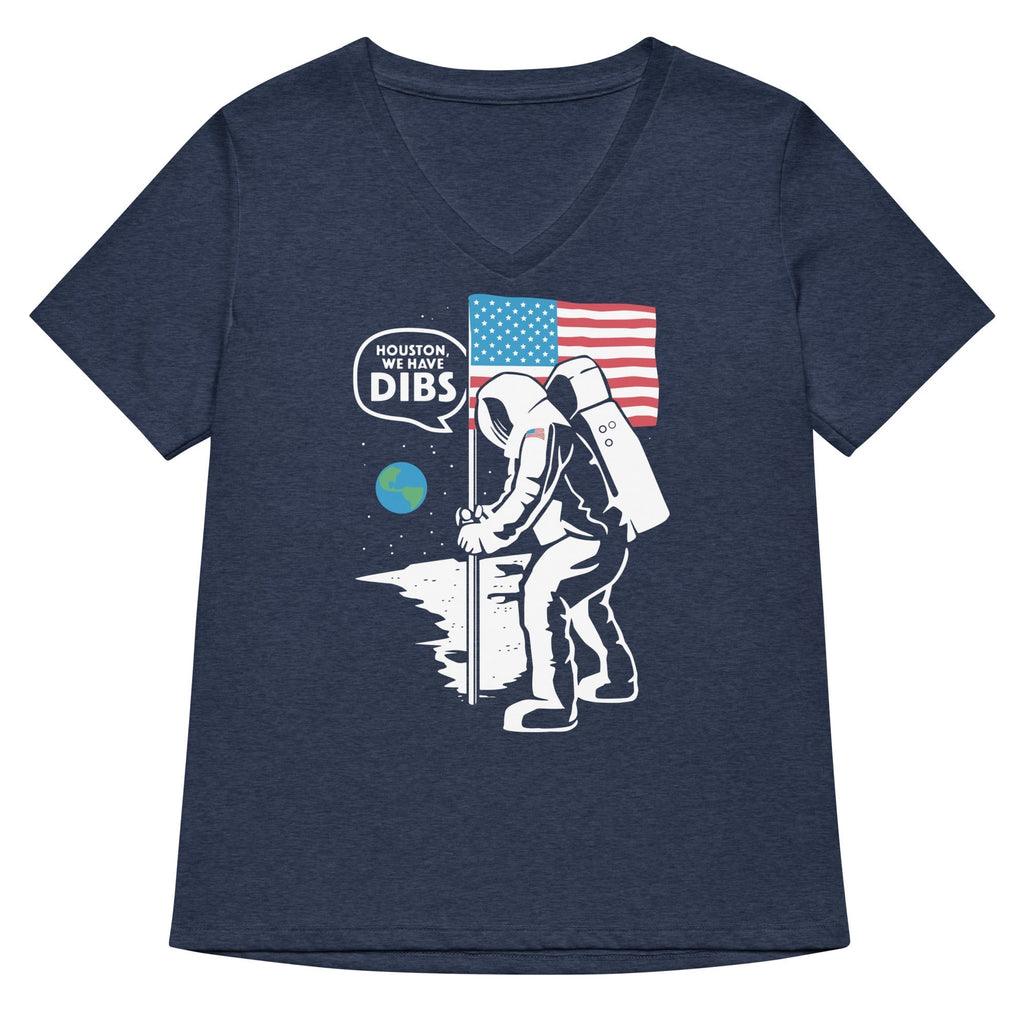 We Have Dibs Women's V-Neck Tee Hoodie, Sweatshirt | CoreVibeTees.com (Image 2)
