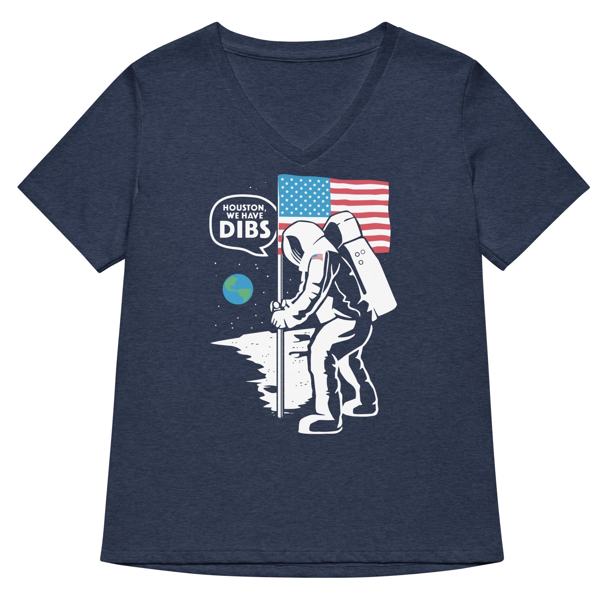 We Have Dibs Women's V-Neck Tee Hoodie, Sweatshirt | CoreVibeTees.com (Image 2)