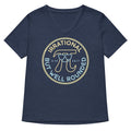 Irrational But Well Rounded Women's V-Neck Tee Hoodie, Sweatshirt | CoreVibeTees.com (Image 1)