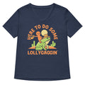 Here To Do Some Lollygaggin Women's V-Neck Tee Hoodie, Sweatshirt | CoreVibeTees.com (Image 1)