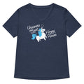 Unicorns Are Just Horny Ponies Women's V-Neck Tee Hoodie, Sweatshirt | CoreVibeTees.com (Image 1)