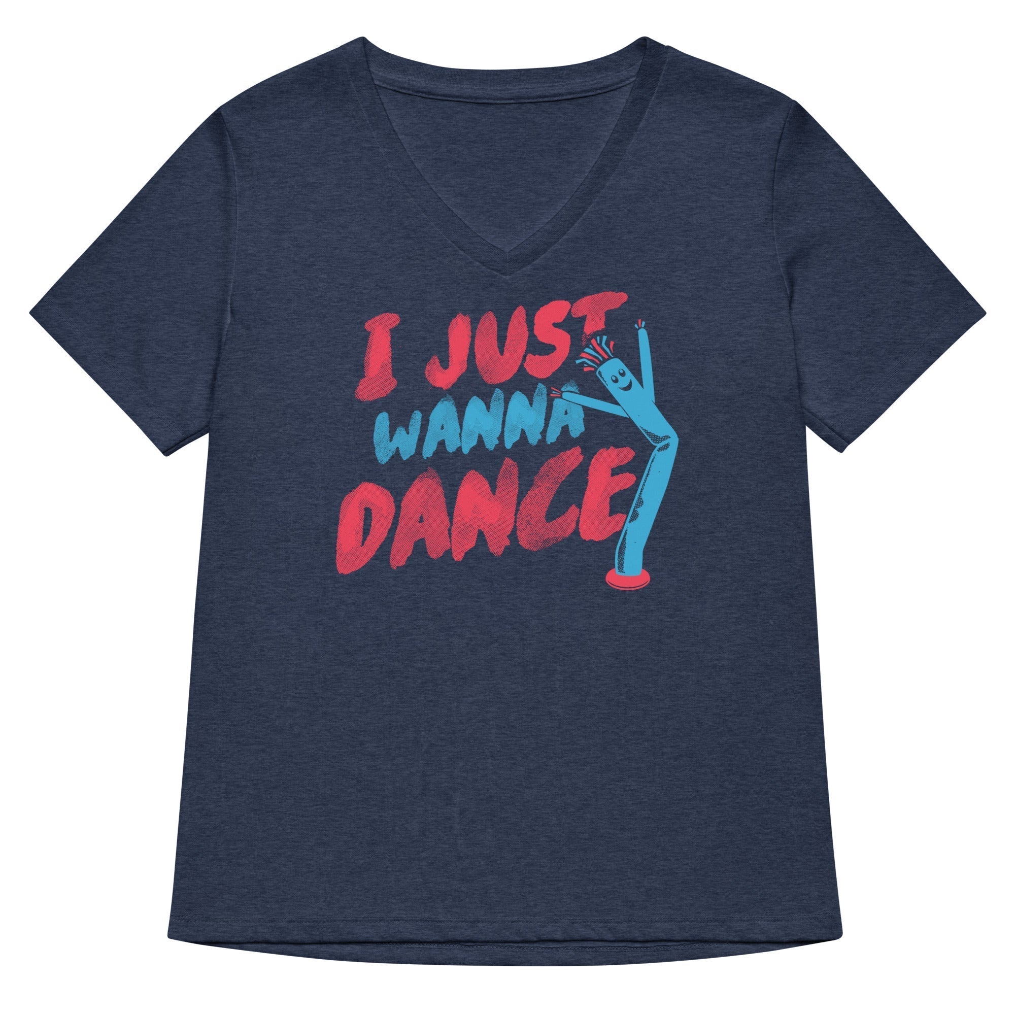 I Just Wanna Dance Women's V-Neck Tee Hoodie, Sweatshirt | CoreVibeTees.com (Image 1)