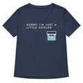 Sorry, I'm Just A Little Cooler Women's V-Neck Tee Hoodie, Sweatshirt | CoreVibeTees.com (Image 1)