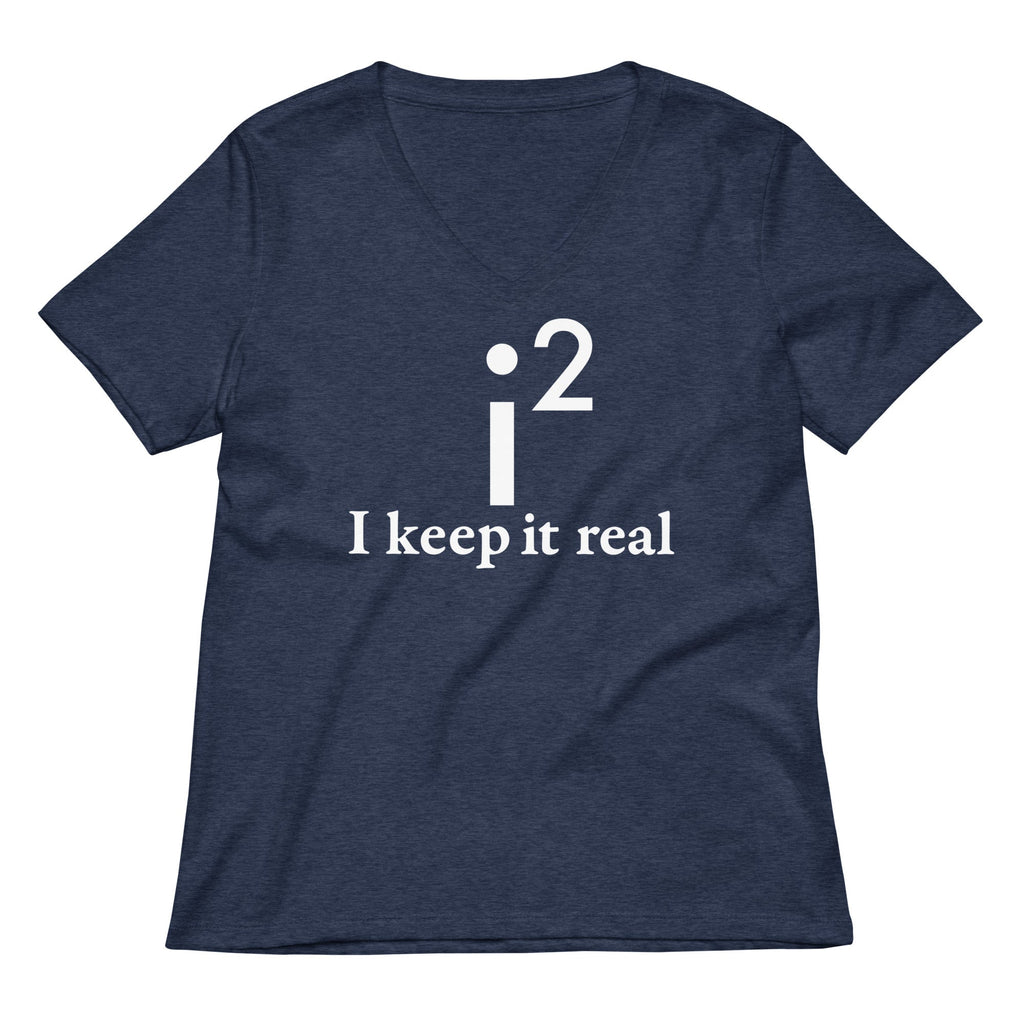I Keep It Real Women's V-Neck Tee Hoodie, Sweatshirt | CoreVibeTees.com (Image 2)