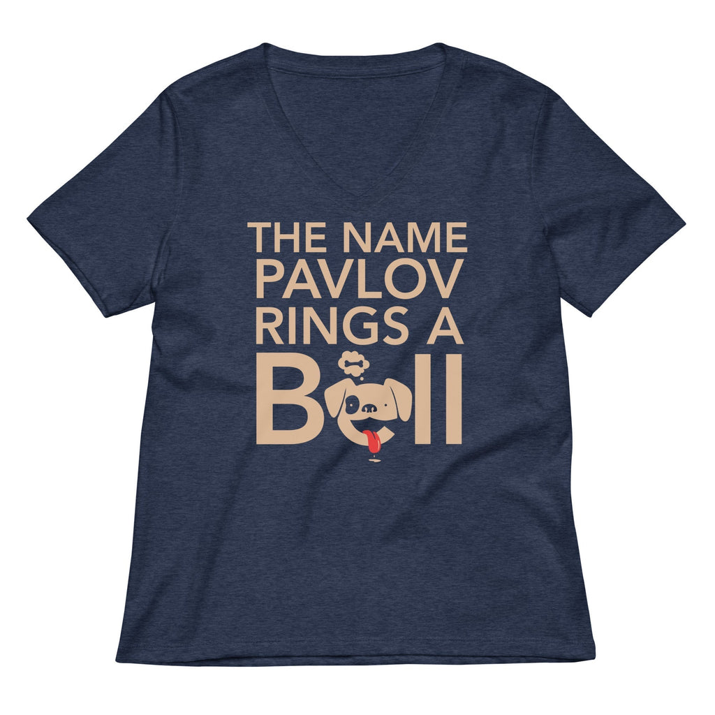 The Name Pavlov Rings A Bell Women's V-Neck Tee Hoodie, Sweatshirt | CoreVibeTees.com (Image 2)