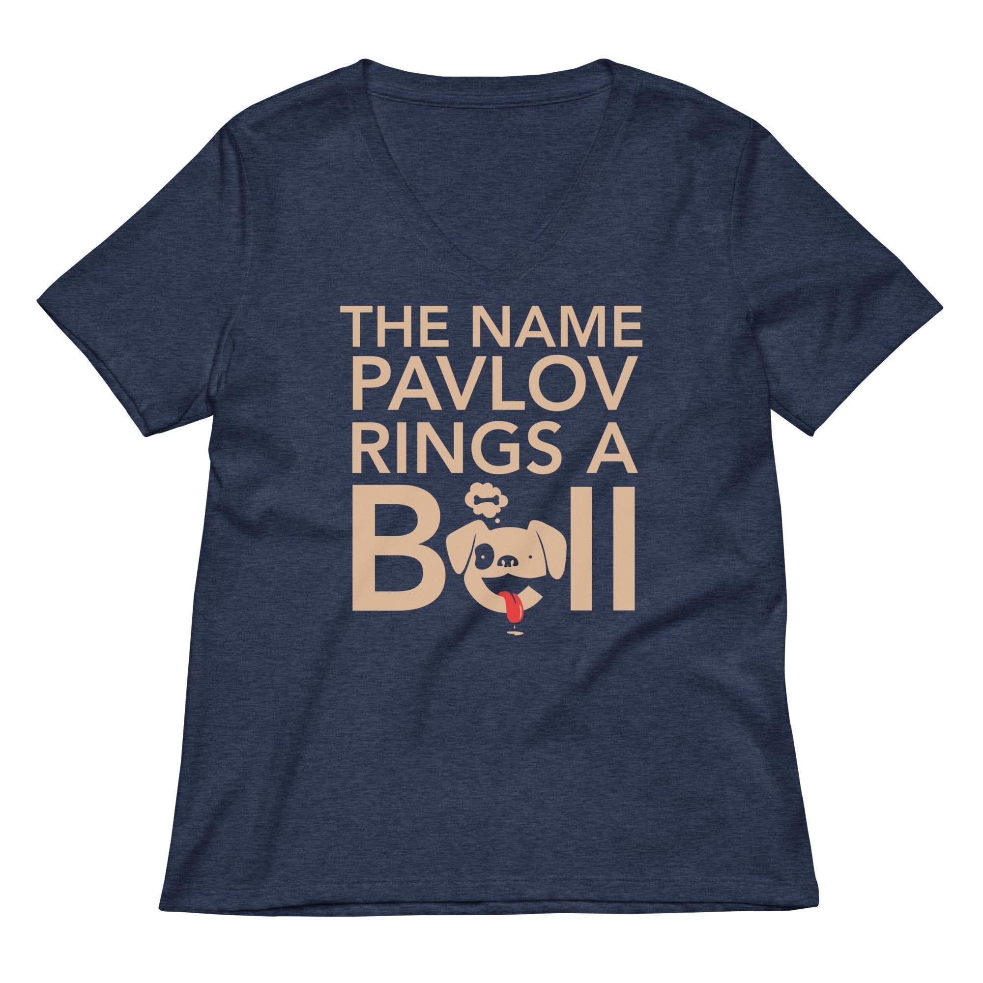 The Name Pavlov Rings A Bell Women's V-Neck Tee Hoodie, Sweatshirt | CoreVibeTees.com (Image 2)