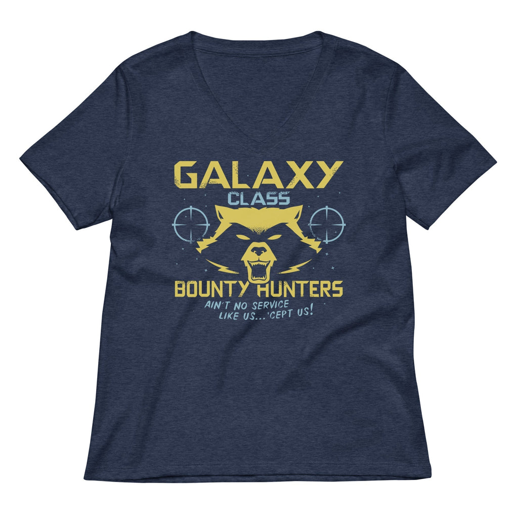 Galaxy Class Bounty Hunters Women's V-Neck Tee Hoodie, Sweatshirt | CoreVibeTees.com (Image 2)