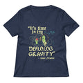 It's Time To Try Defining Gravity Women's V-Neck Tee Hoodie, Sweatshirt | CoreVibeTees.com (Image 1)