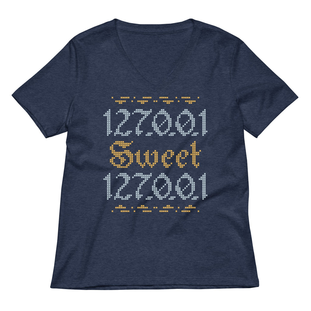 127001 Sweet 127001 Women's V-Neck Tee Hoodie, Sweatshirt | CoreVibeTees.com (Image 2)