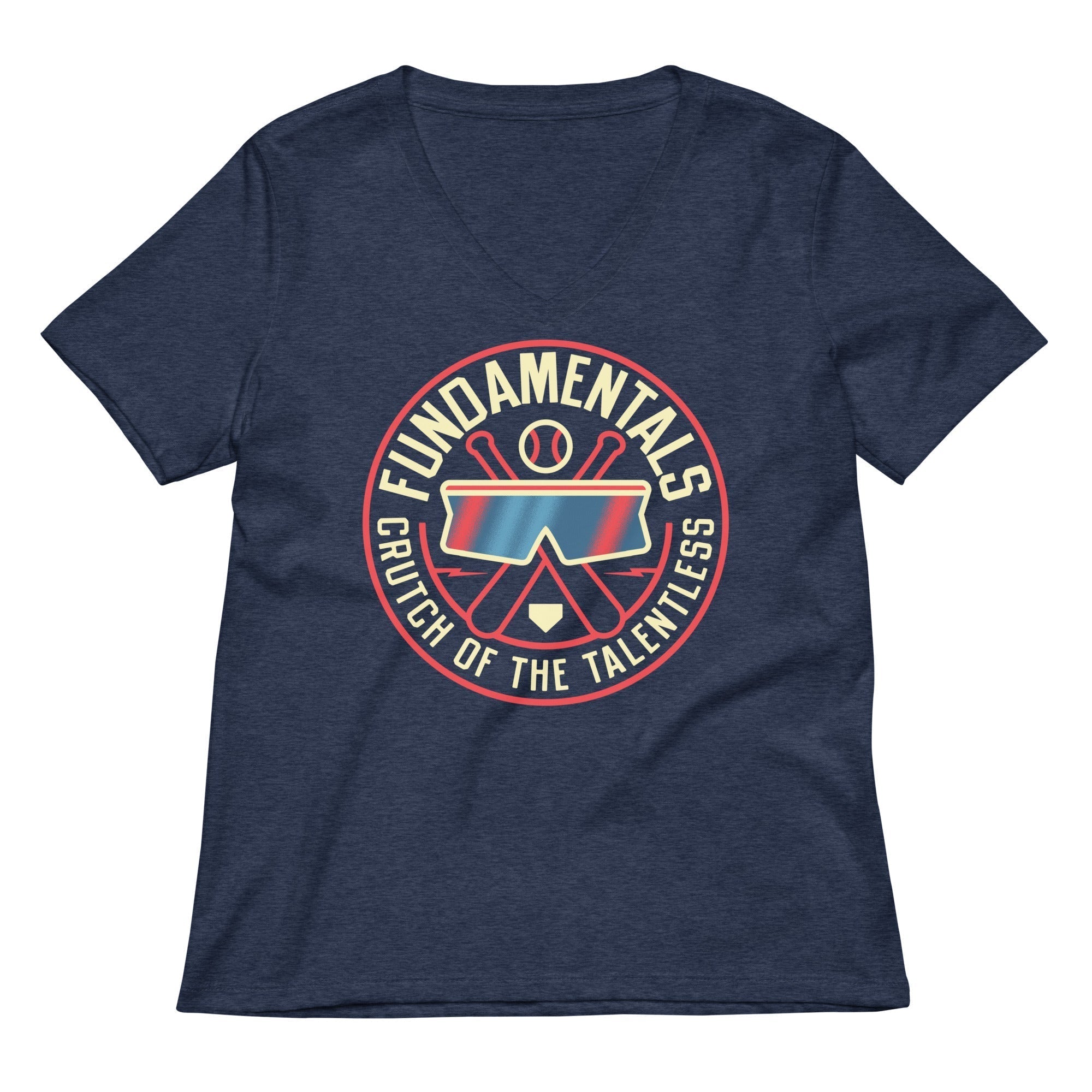 Fundamentals Crutch Of The Talentless Women's V-Neck Tee Hoodie, Sweatshirt | CoreVibeTees.com (Image 1)
