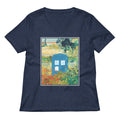 Garden In Bloom Women's V-Neck Tee Hoodie, Sweatshirt | CoreVibeTees.com (Image 1)