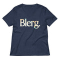Blerg Women's V-Neck Tee Hoodie, Sweatshirt | CoreVibeTees.com (Image 1)