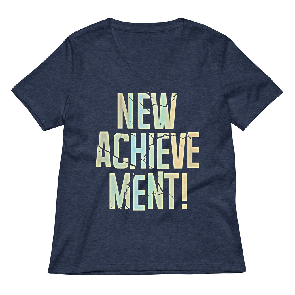 New Achievement! Women's V-Neck Tee