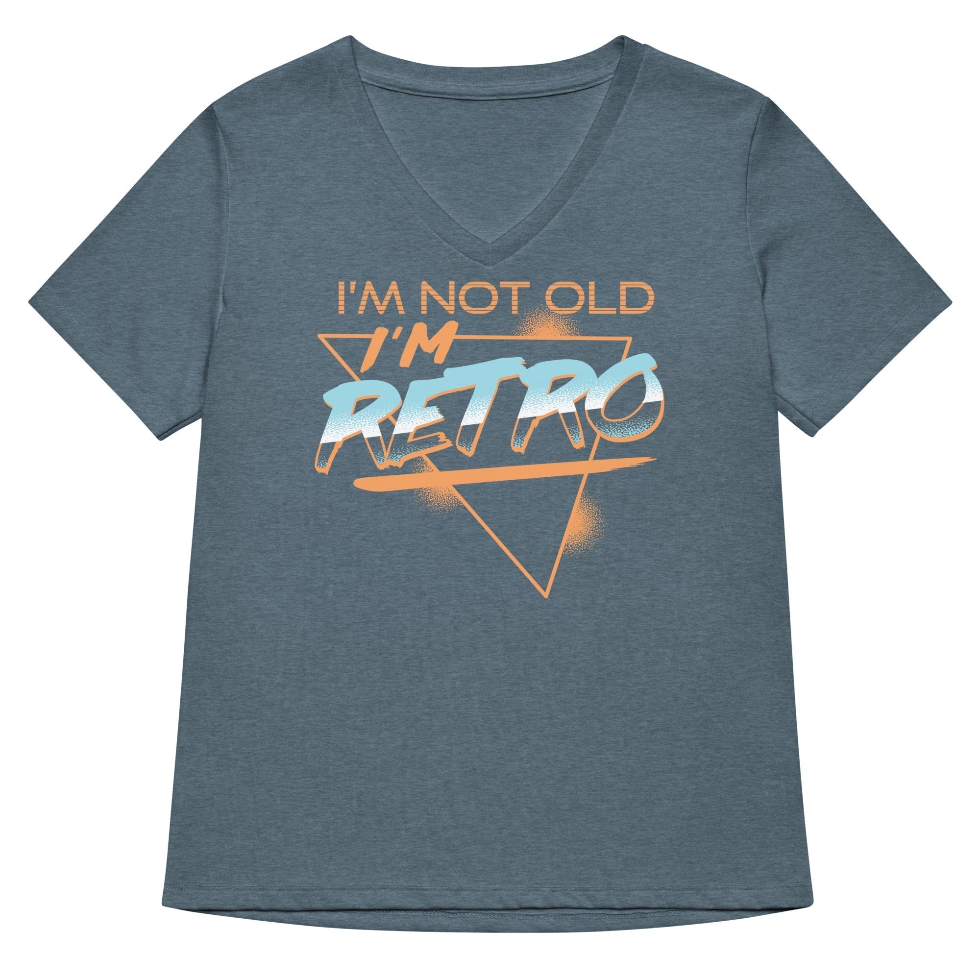 I'm Not Old I'm Retro Women's V-Neck Tee Hoodie, Sweatshirt | CoreVibeTees.com (Image 4)