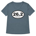 26.2 Cookies Eaten In One Sitting Women's V-Neck Tee Hoodie, Sweatshirt | CoreVibeTees.com (Image 1)