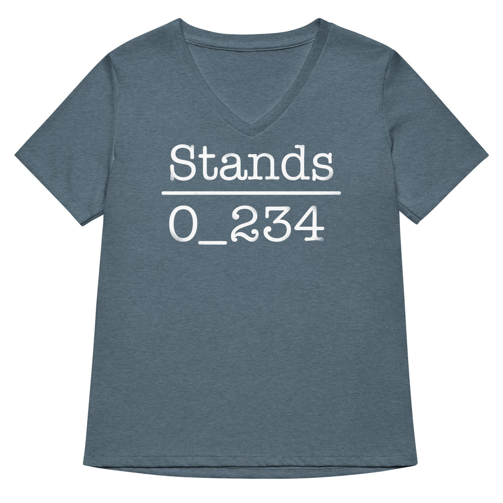 No 1 Under Stands Women's V-Neck Tee Hoodie, Sweatshirt | CoreVibeTees.com (Image 4)