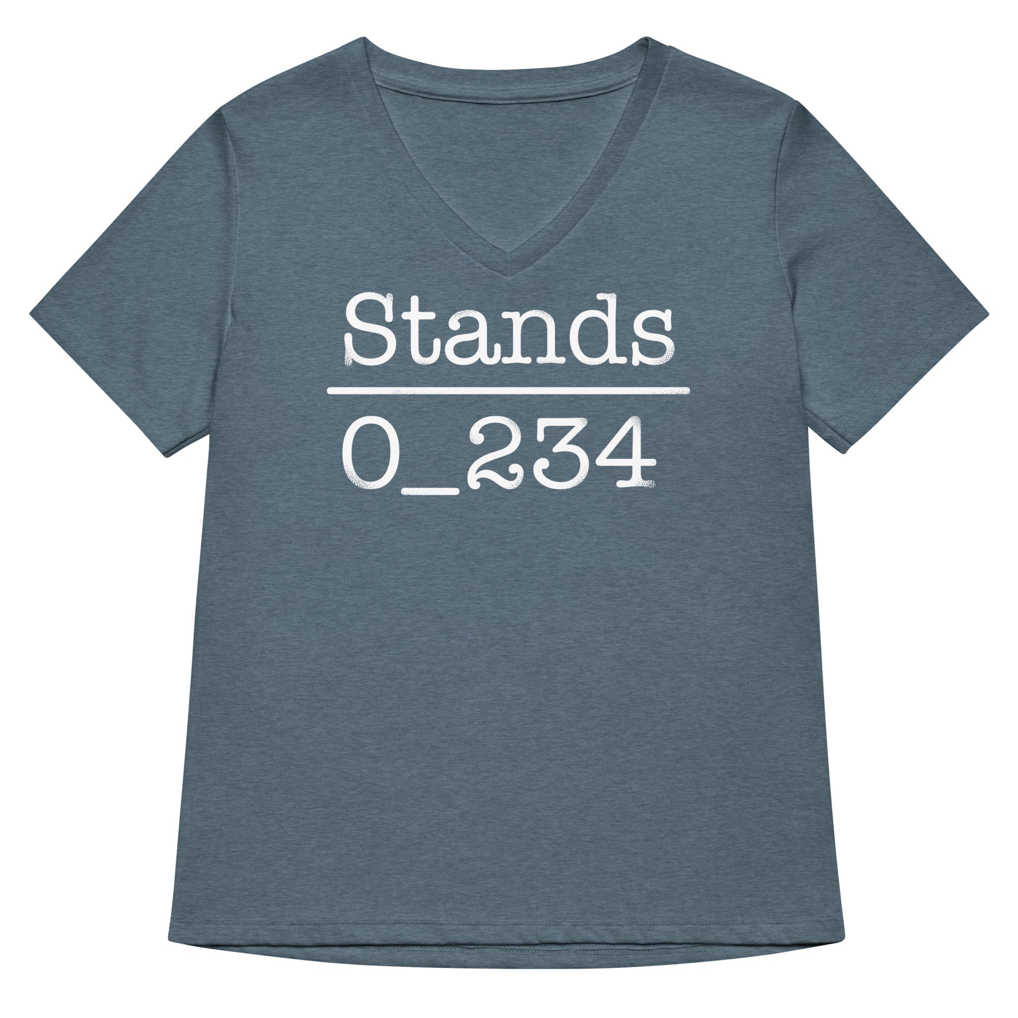 No 1 Under Stands Women's V-Neck Tee Hoodie, Sweatshirt | CoreVibeTees.com (Image 4)