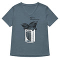 Two Moles Per Liter Women's V-Neck Tee Hoodie, Sweatshirt | CoreVibeTees.com (Image 1)