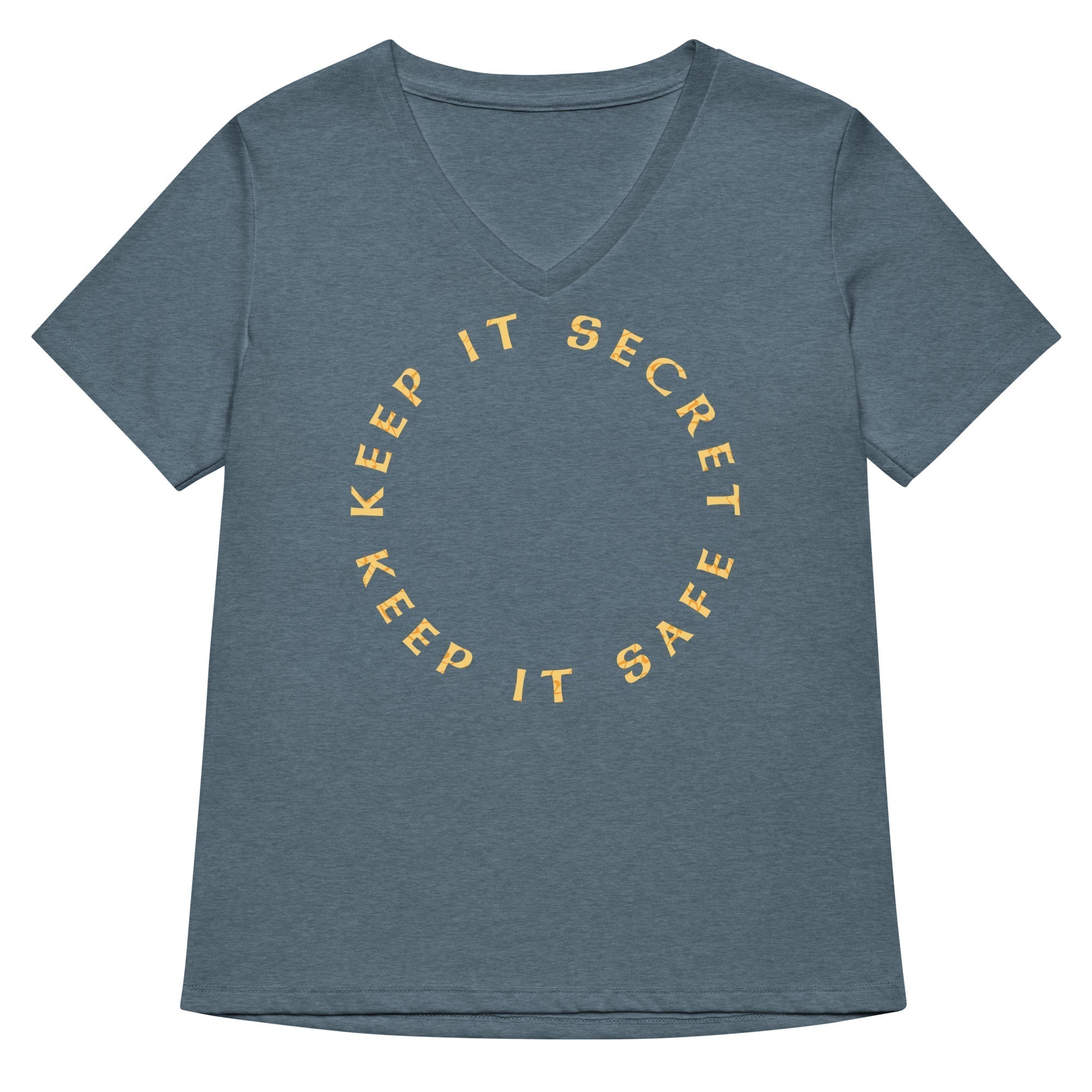 Keep It Secret Keep It Safe Women's V-Neck Tee Hoodie, Sweatshirt | CoreVibeTees.com (Image 4)