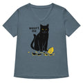 Wasn't Me Women's V-Neck Tee Hoodie, Sweatshirt | CoreVibeTees.com (Image 1)