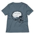 Cats On The Brain Women's V-Neck Tee Hoodie, Sweatshirt | CoreVibeTees.com (Image 1)