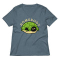 Homebody Women's V-Neck Tee Hoodie, Sweatshirt | CoreVibeTees.com (Image 1)