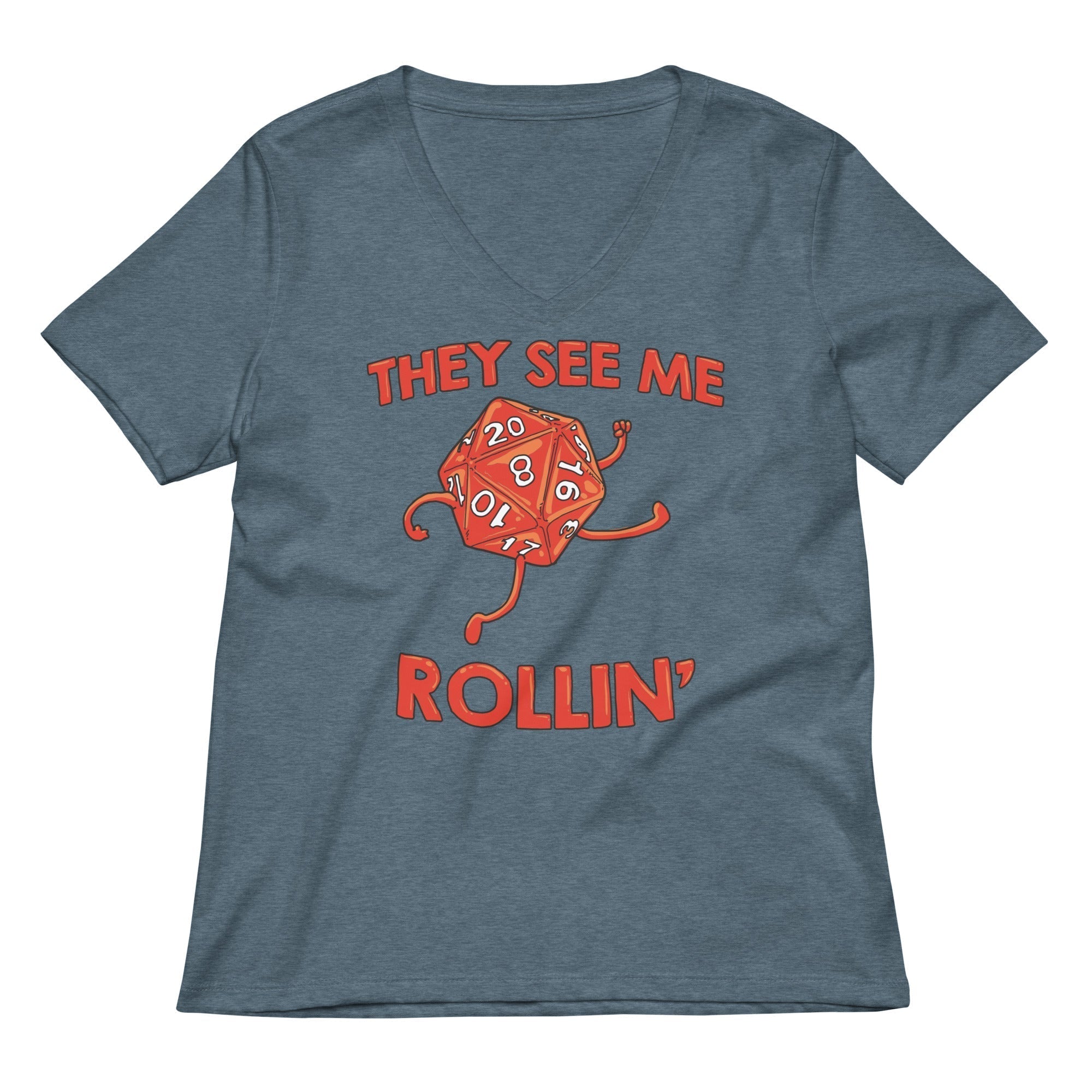 They See Me Rollin' Women's V-Neck Tee Hoodie, Sweatshirt | CoreVibeTees.com (Image 3)