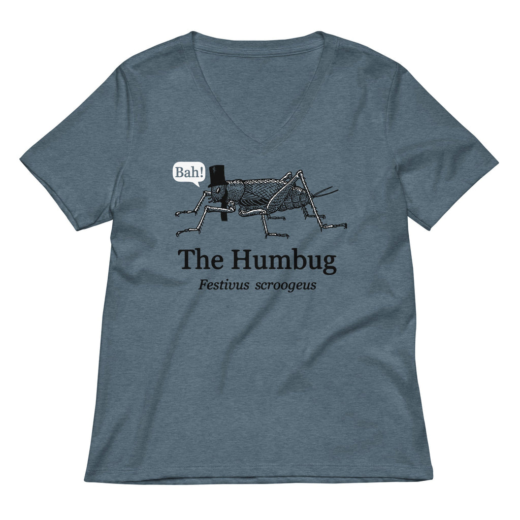The Humbug Women's V-Neck Tee Hoodie, Sweatshirt | CoreVibeTees.com (Image 1)