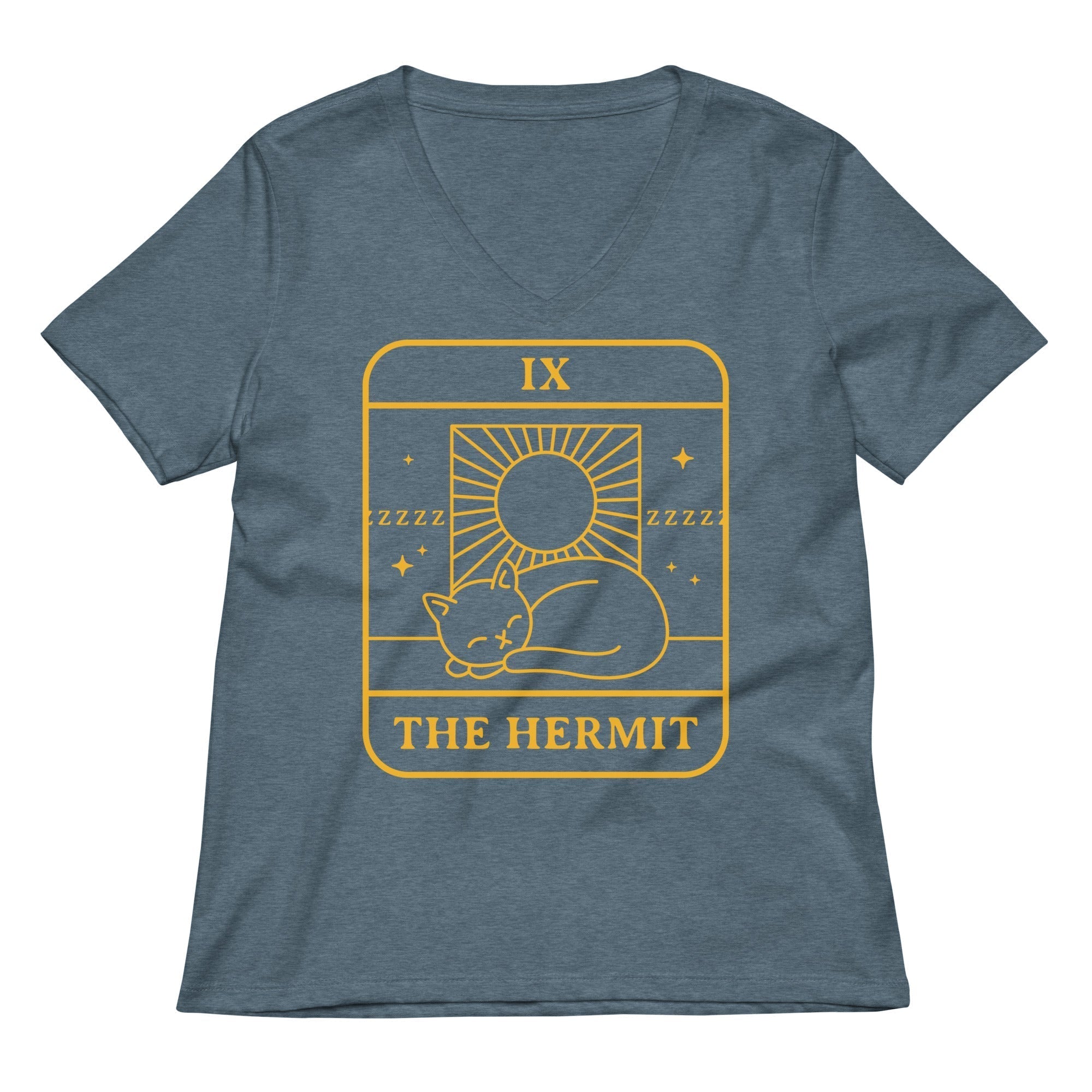 The Hermit Women's V-Neck Tee Hoodie, Sweatshirt | CoreVibeTees.com (Image 5)