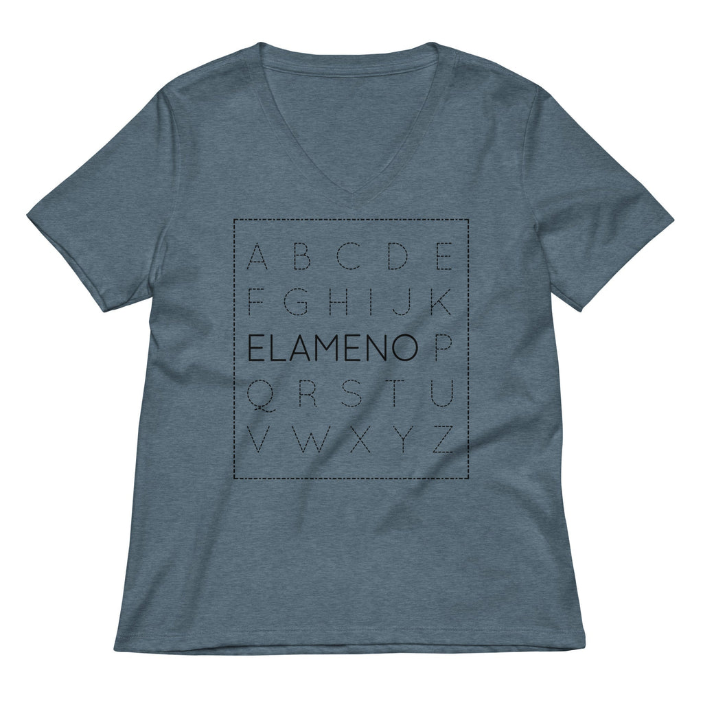 Elameno Women's V-Neck Tee Hoodie, Sweatshirt | CoreVibeTees.com (Image 1)