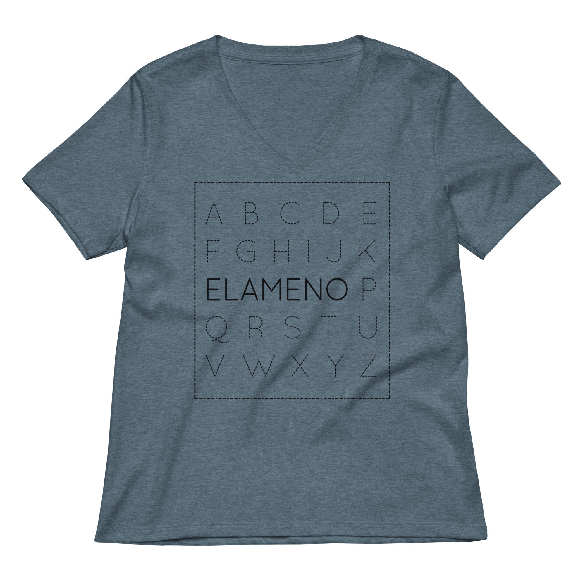 Elameno Women's V-Neck Tee Hoodie, Sweatshirt | CoreVibeTees.com (Image 1)