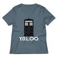 YOL Infinity Women's V-Neck Tee Hoodie, Sweatshirt | CoreVibeTees.com (Image 1)