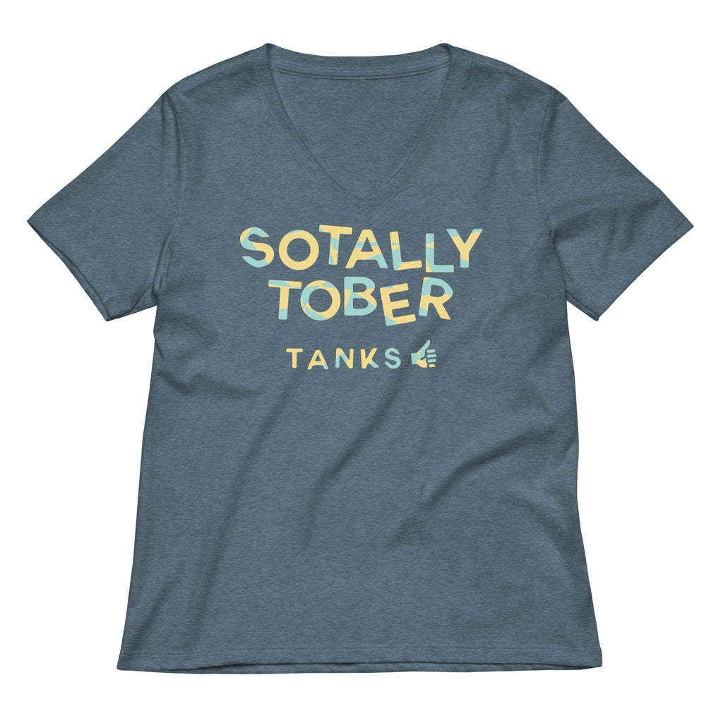 Sotally Tober Women's V-Neck Tee Hoodie, Sweatshirt | CoreVibeTees.com (Image 4)