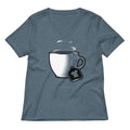 Tea Shirt Women's V-Neck Tee Hoodie, Sweatshirt | CoreVibeTees.com (Image 1)