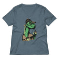 Velociholmes Women's V-Neck Tee Hoodie, Sweatshirt | CoreVibeTees.com (Image 1)