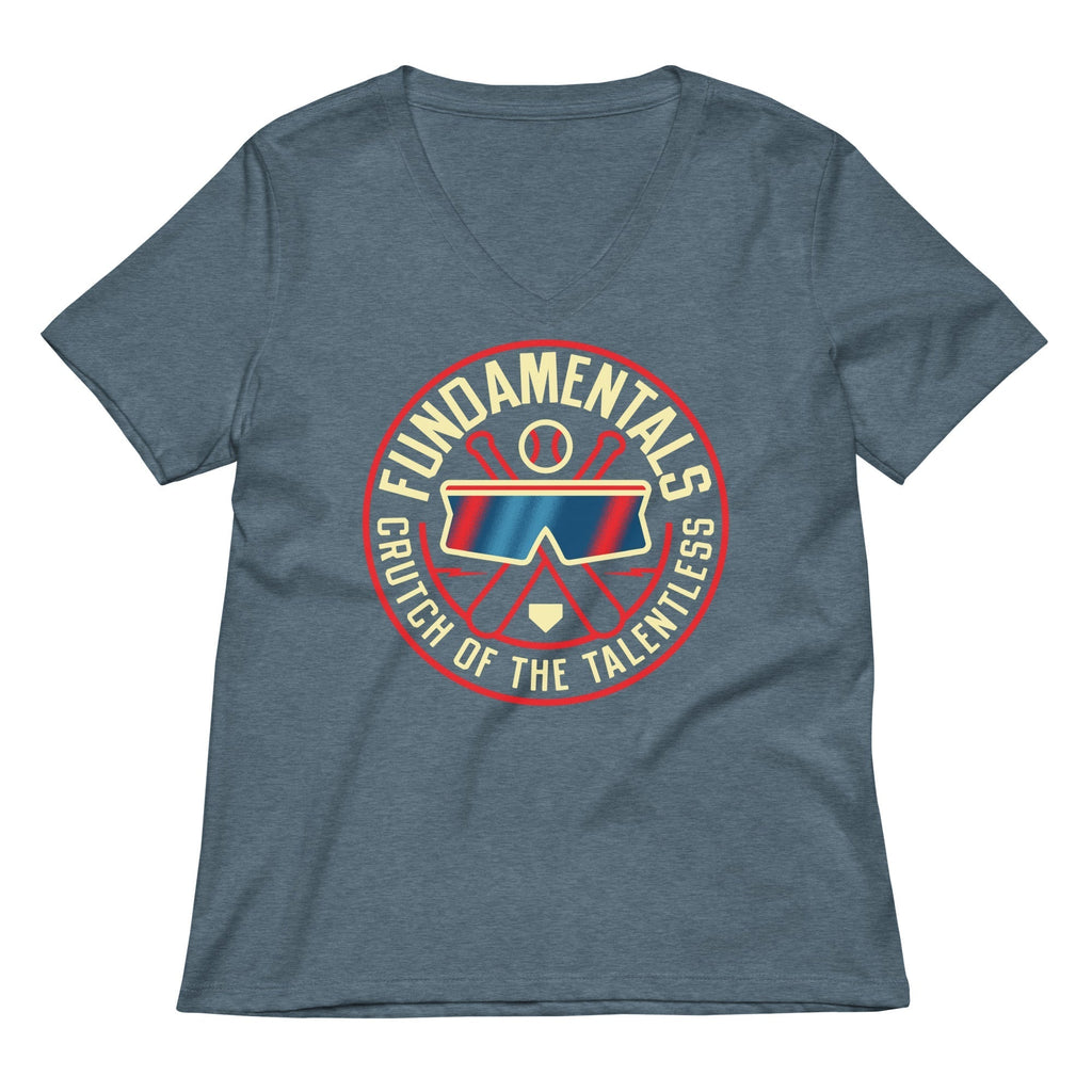 Fundamentals Crutch Of The Talentless Women's V-Neck Tee Hoodie, Sweatshirt | CoreVibeTees.com (Image 4)