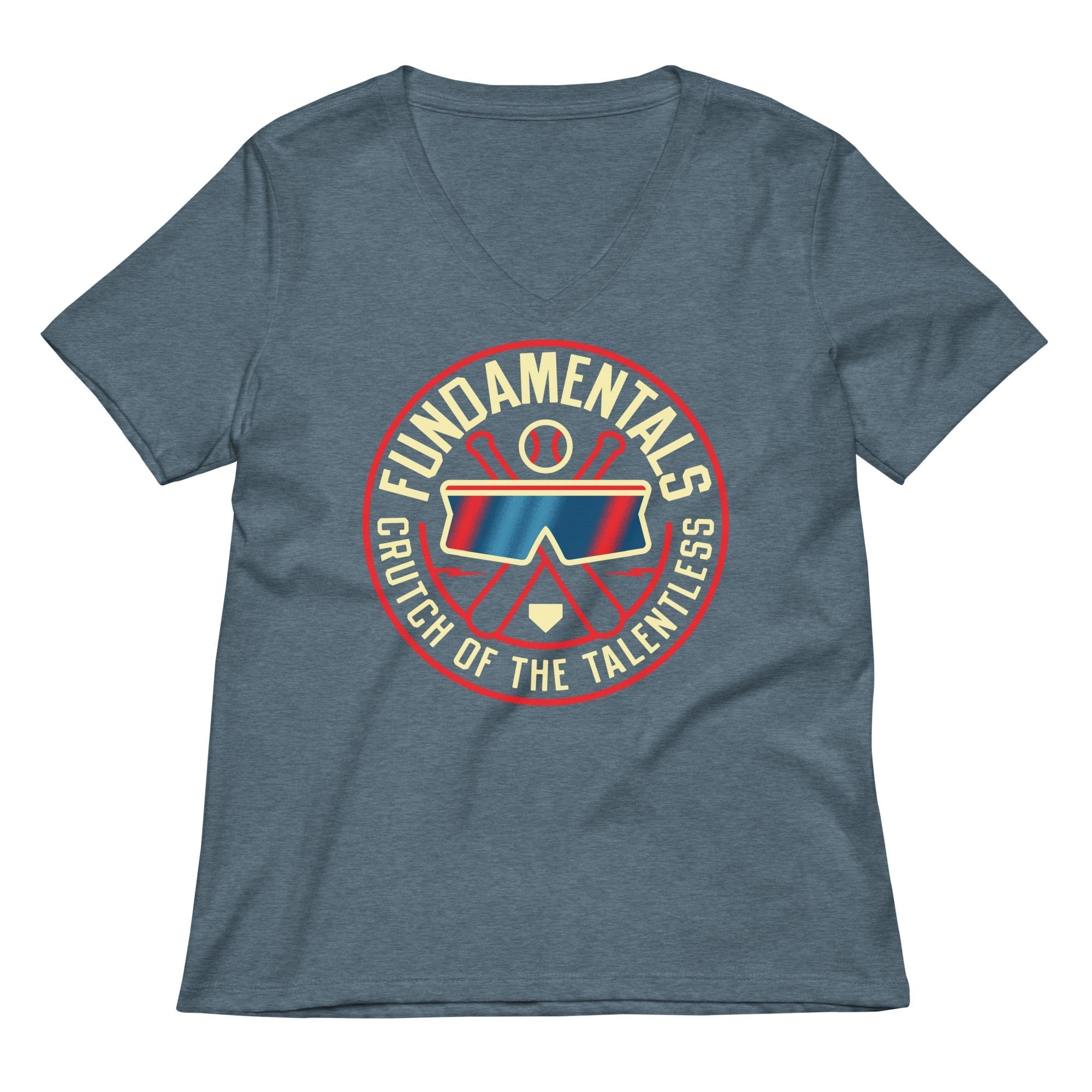 Fundamentals Crutch Of The Talentless Women's V-Neck Tee Hoodie, Sweatshirt | CoreVibeTees.com (Image 4)