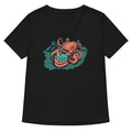 Octonerd Women's V-Neck Tee Hoodie, Sweatshirt | CoreVibeTees.com (Image 1)