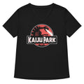 Kaiju Park Women's V-Neck Tee Hoodie, Sweatshirt | CoreVibeTees.com (Image 1)