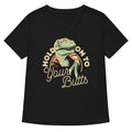 Hold On To Your Butts Women's V-Neck Tee Hoodie, Sweatshirt | CoreVibeTees.com (Image 1)