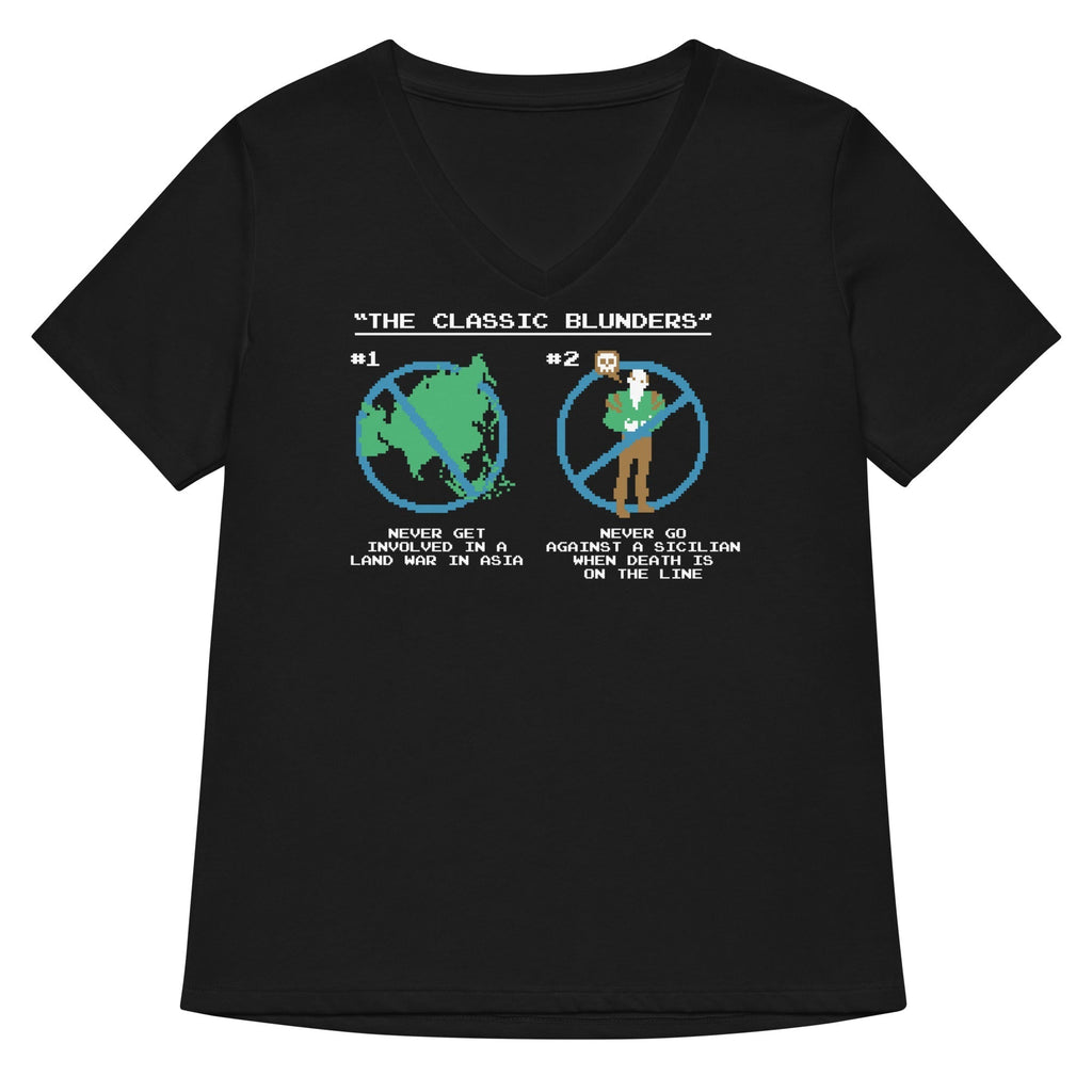 The Classic Blunders Women's V-Neck Tee Hoodie, Sweatshirt | CoreVibeTees.com (Image 1)