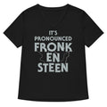 It's Pronounced Fronk-En-Steen Women's V-Neck Tee Hoodie, Sweatshirt | CoreVibeTees.com (Image 1)