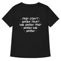 They Don't Know That We Know Women's V-Neck Tee Hoodie, Sweatshirt | CoreVibeTees.com (Image 1)