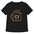 Coffee Element Women's V-Neck Tee Hoodie, Sweatshirt | CoreVibeTees.com (Image 1)