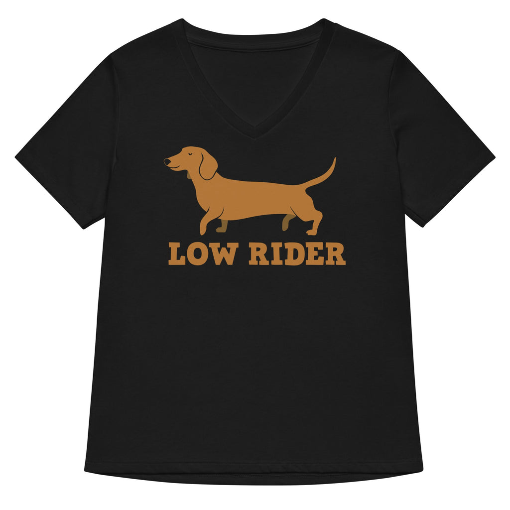 Low Rider Women's V-Neck Tee Hoodie, Sweatshirt | CoreVibeTees.com (Image 1)