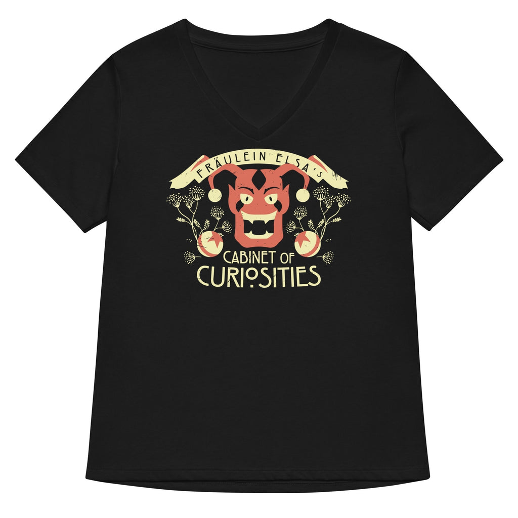 Cabinet Of Curiosities Women's V-Neck Tee Hoodie, Sweatshirt | CoreVibeTees.com (Image 3)